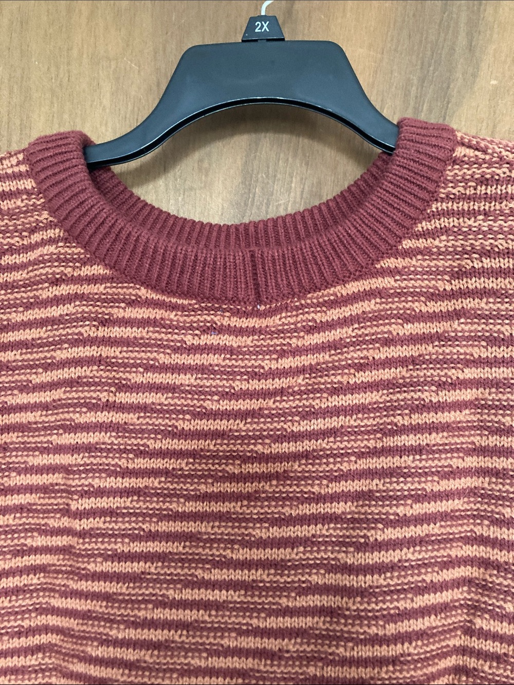 Democracy abstract stripes pattern sweater size 3X - Picture 5 of 16